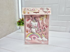 Portapapeles y anotador UNICORNIO